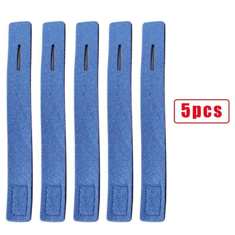 10pcs Fishing Rod Tie Holder Strap Belt Tackle Elastic Wrap Band Pole Holder Fastener Ties Outdoor Fishing Tools Accessories