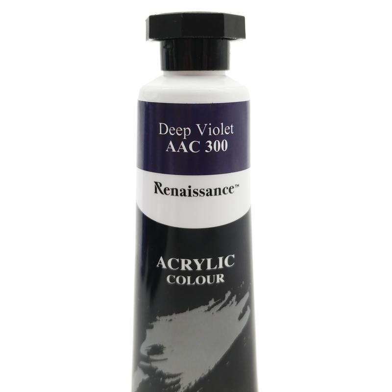 Tuýp Màu Acrylic 45 ml - Renaissance #300 - Deep Violet