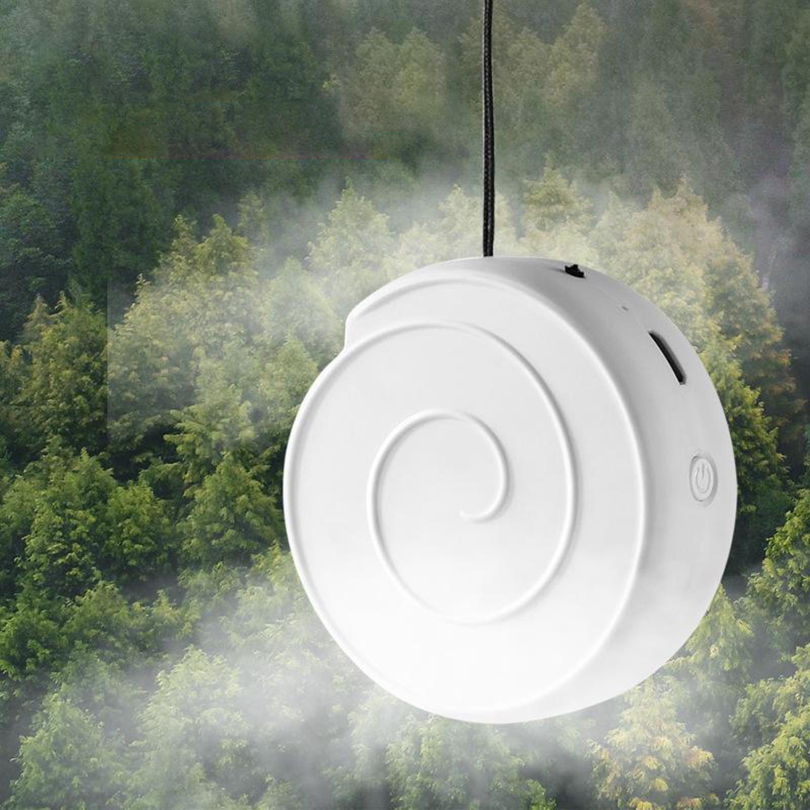 Personal Air Purifier Negative Ion Generator, Purifies Air Eliminating Germs, Dust, Viruses, , Allergens, Mold, Odors, and More, White