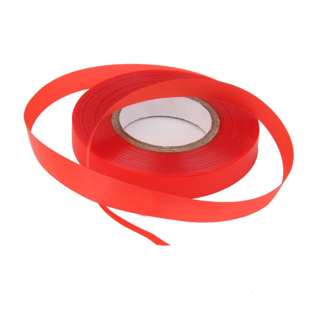 10 Rolls Red Sturdy Stretch Tie Tape 82ft Plant Garden In/Outdoor Decor