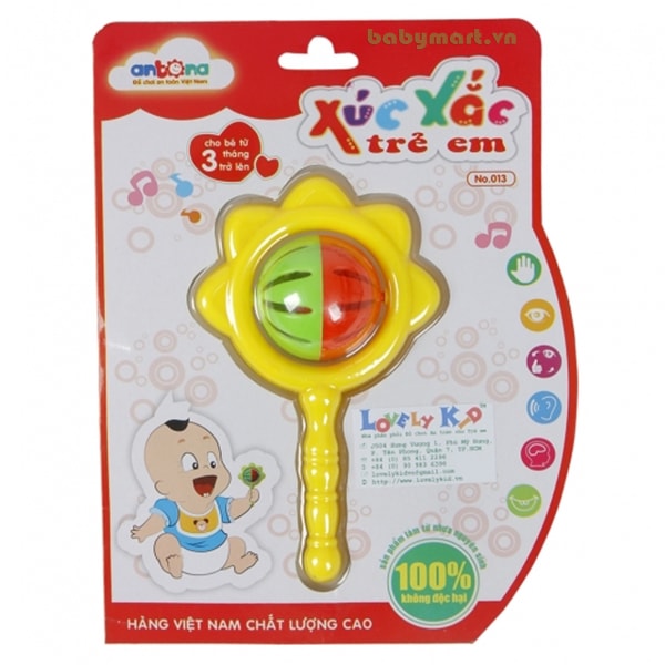 Xúc Xắc Chùy Antona Cho Bé Hàng Việt Nam