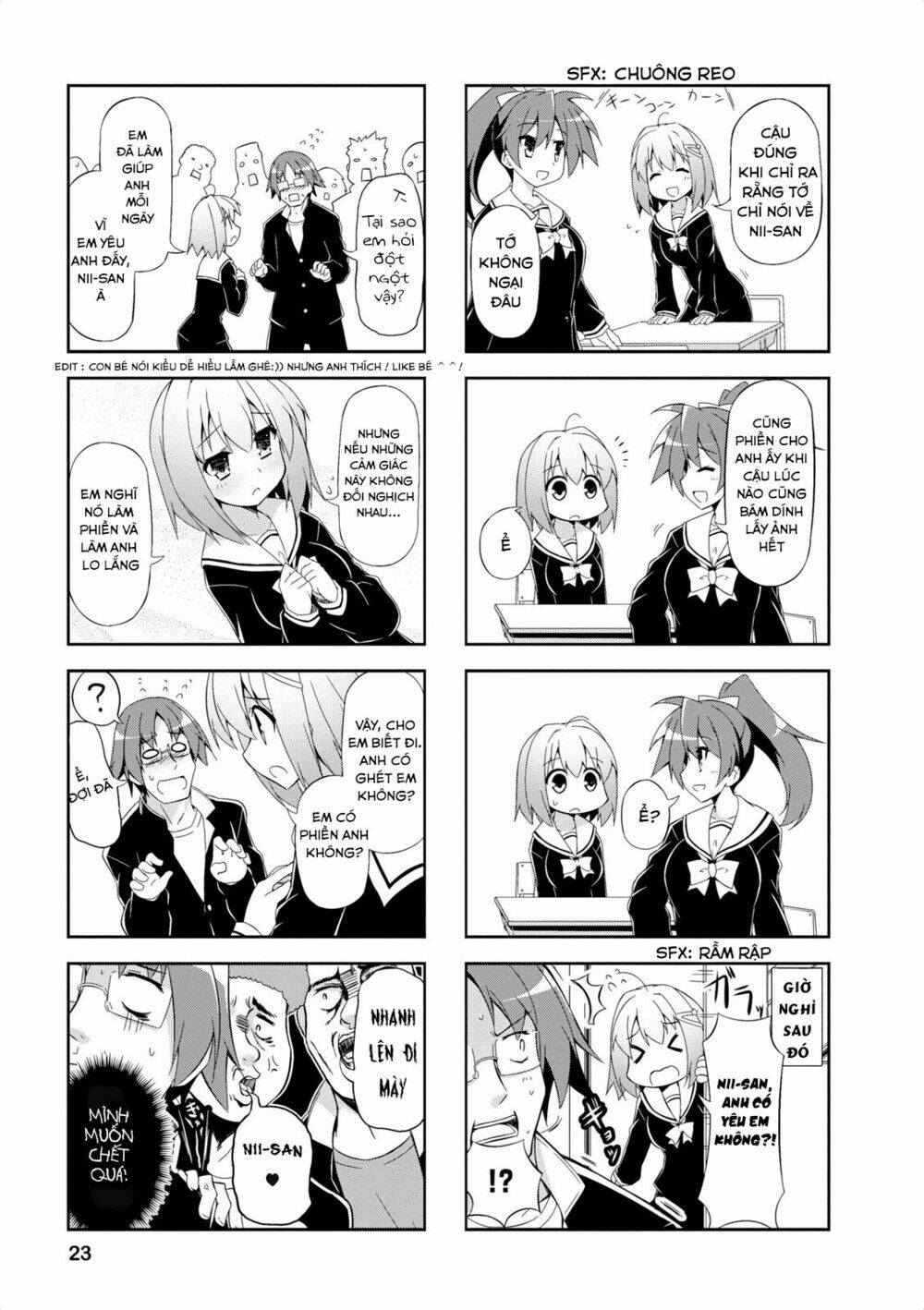 nakahara no kahogo na imouto chapter 2 6