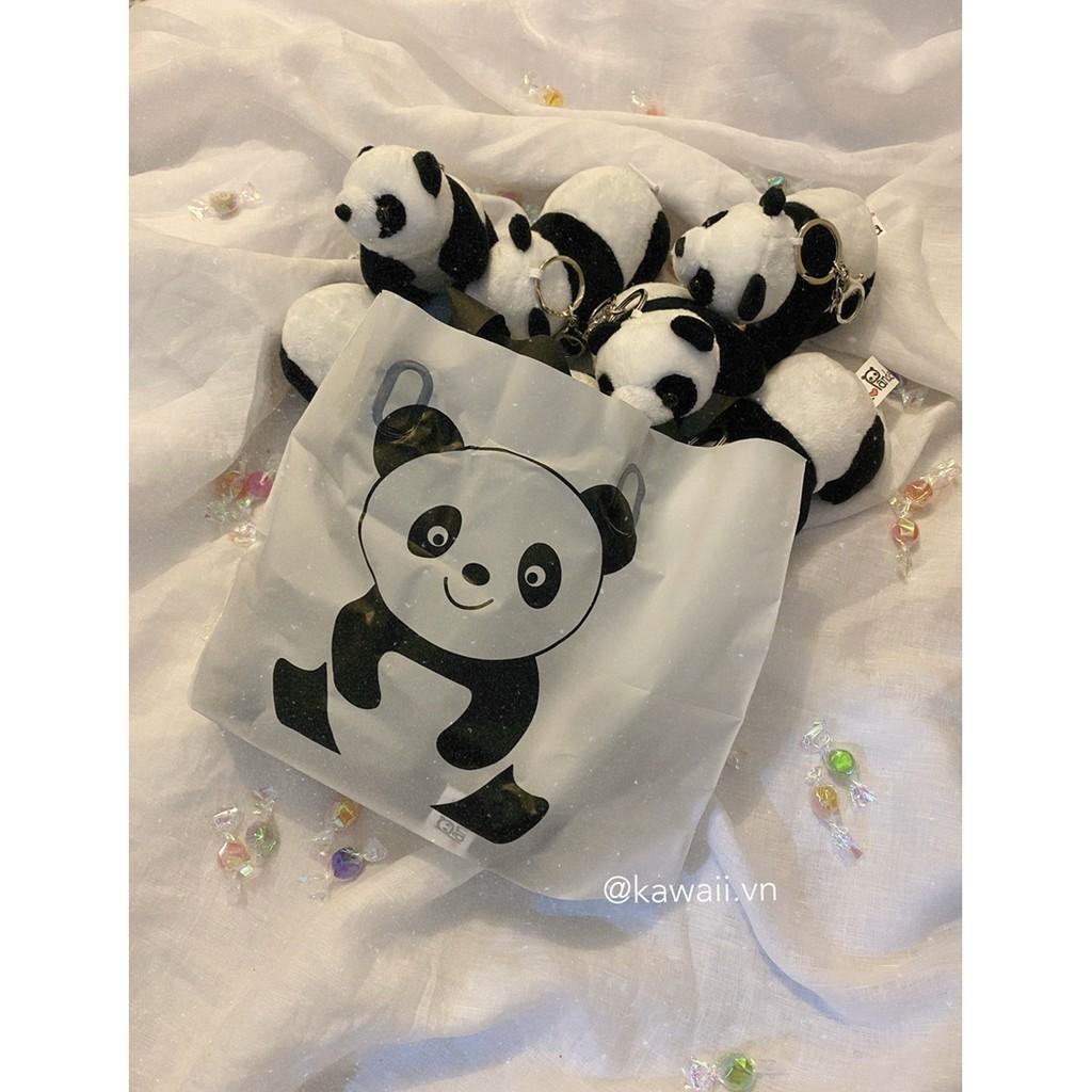 Móc khoá thú bông gấu trúc Panda mặp ú