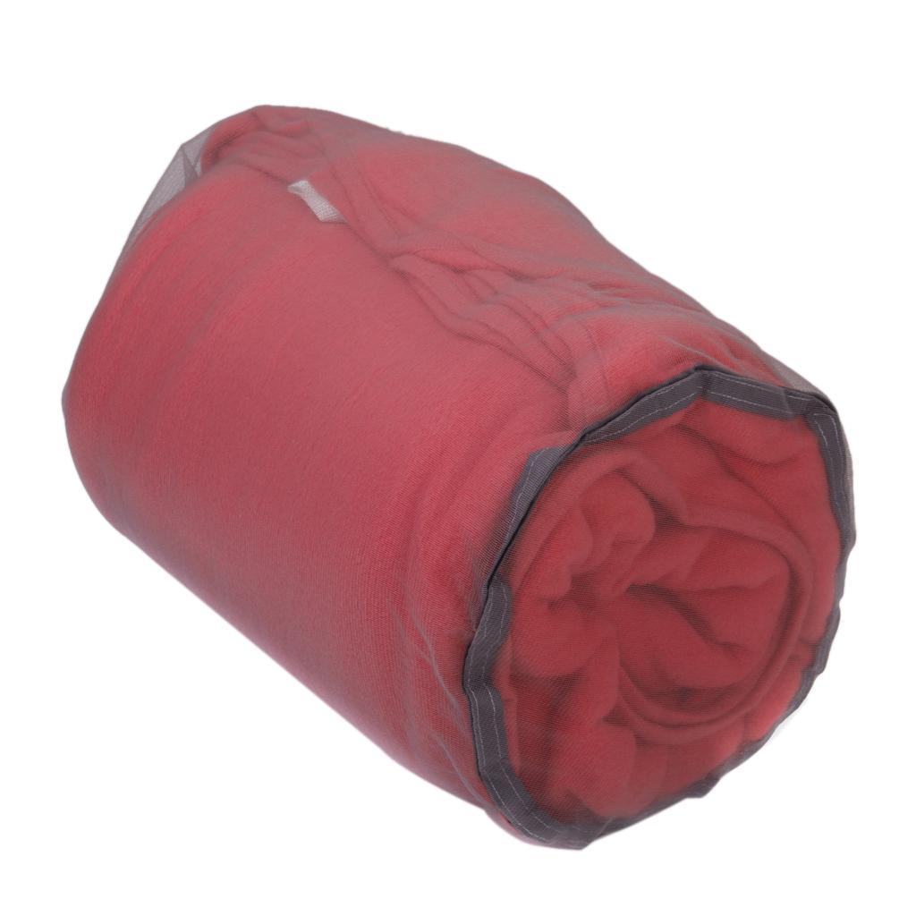 2x Travel Camping Fishing Ultralight Mesh Stuff Sack Drawstring Bag XL+S