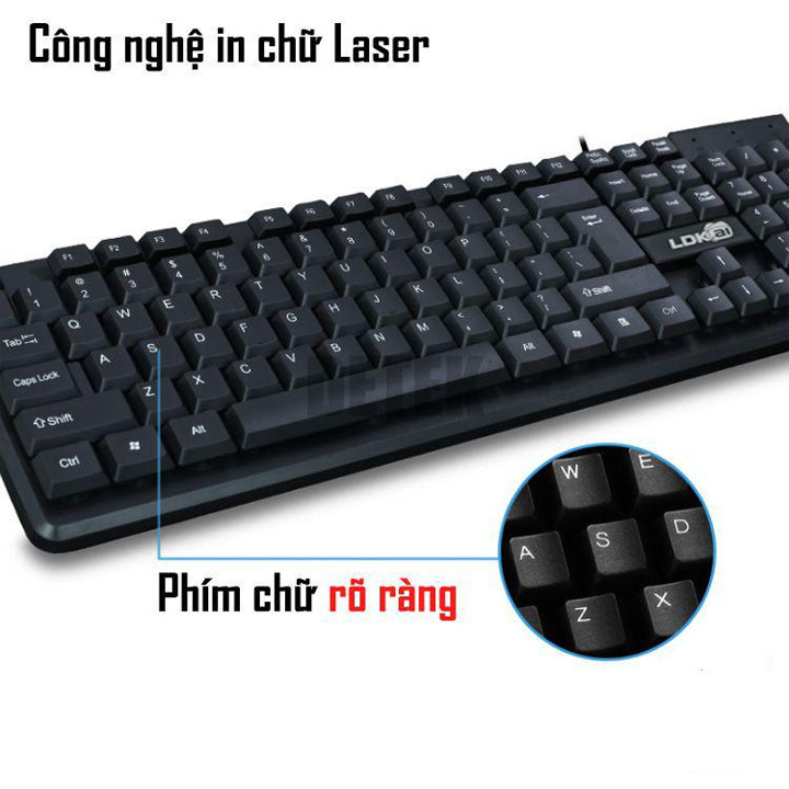 Bàn phím văn phòng K2 / TK13 - Hàng nhập khẩu