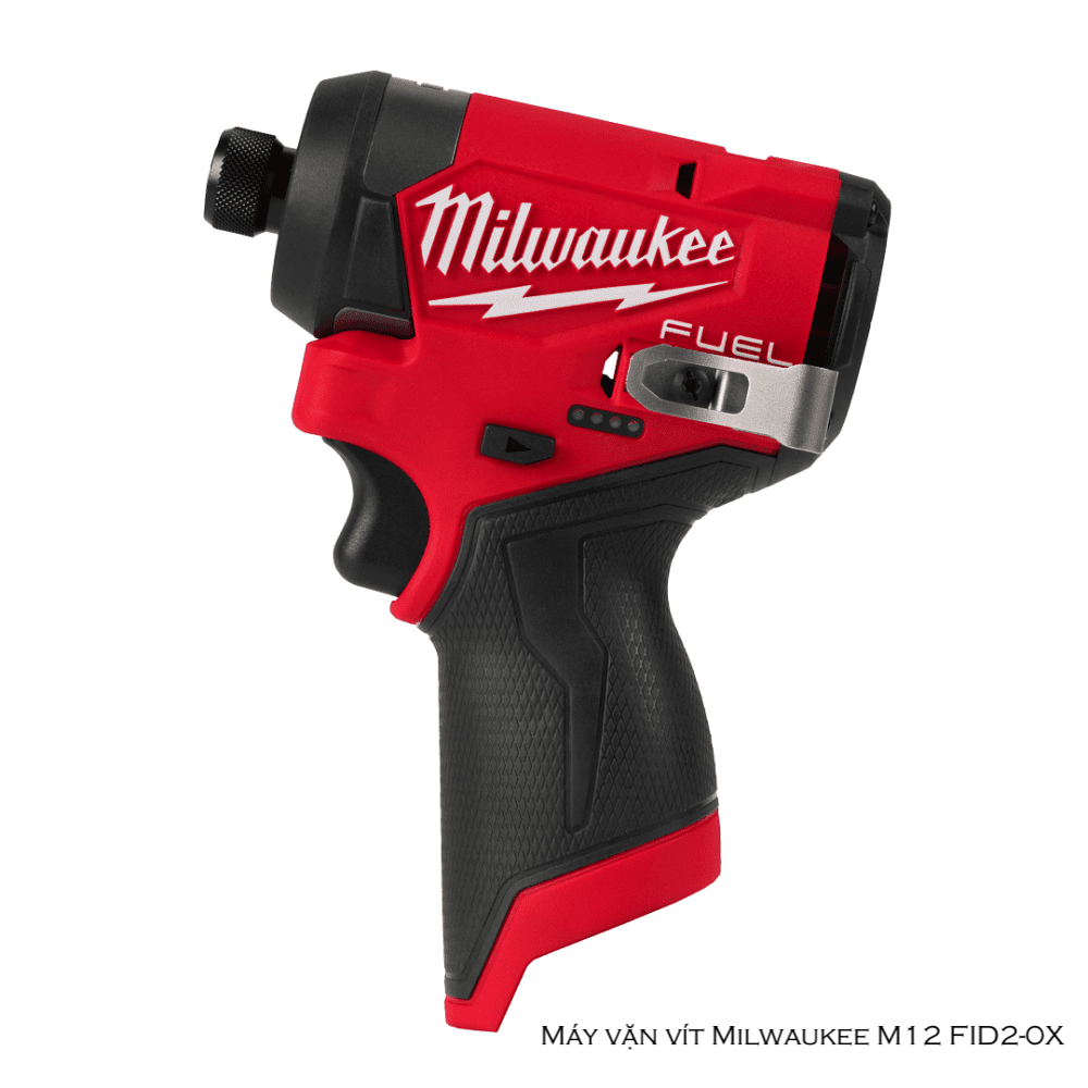 Milwaukee Combo 02 Khuyến mãi: Máy vặn vít Milwaukee M12 FID2-0X + Máy siết bu lông Milwaukee M12 FIWF12-0C + QUÀ TẶNG (Hàng chính hãng, Bảo hành 12 tháng)