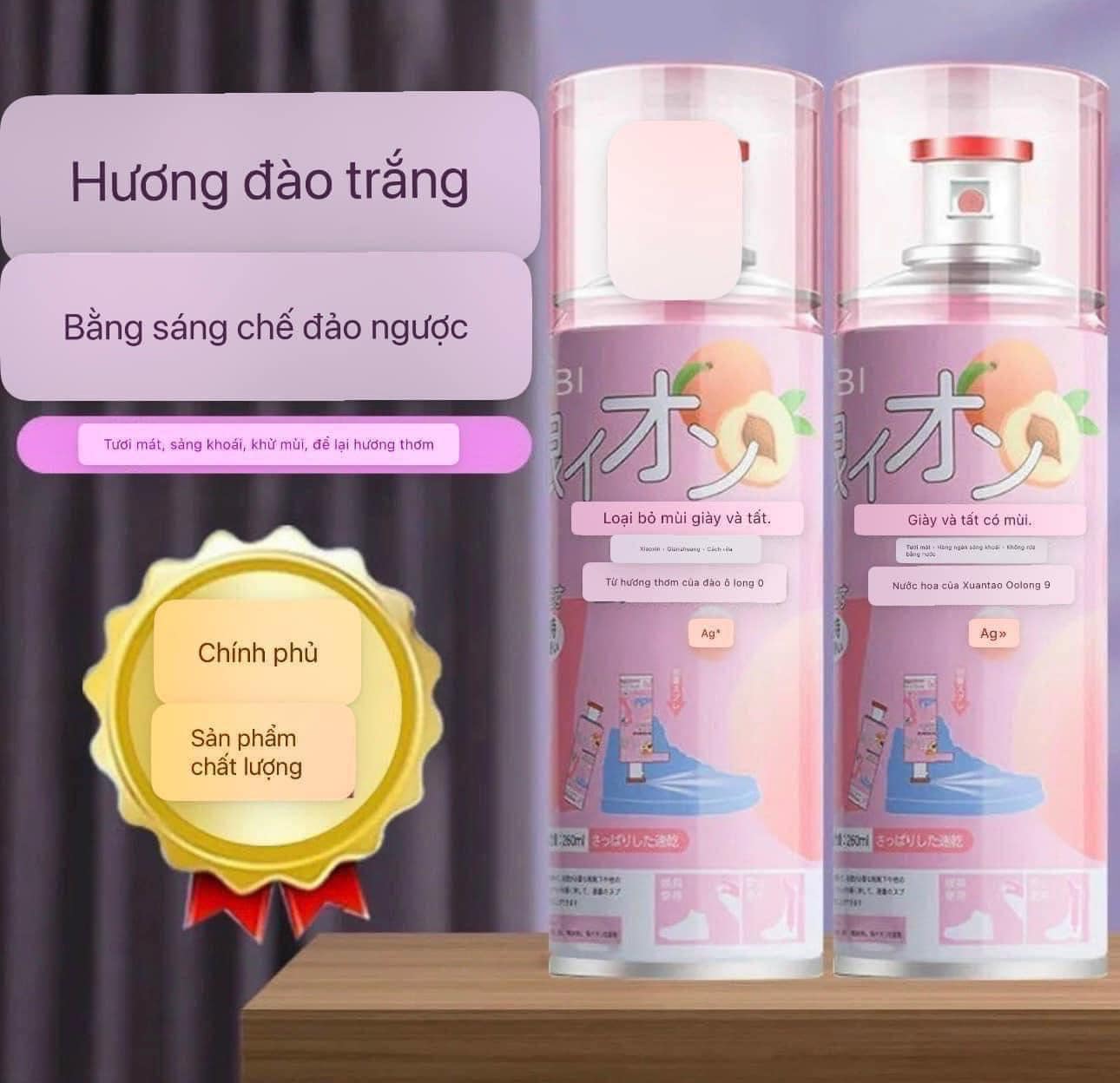 XỊT KHỬ MÙI HÔI GIÀY NANO BẠC