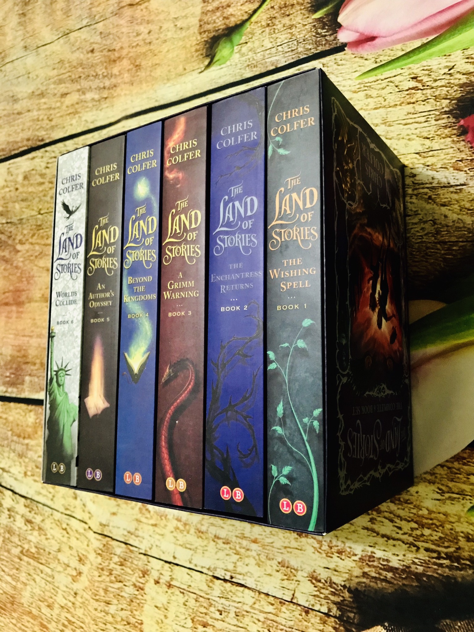 The land of stories 6c nhập box set kèm audio