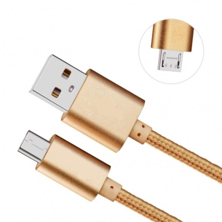 Dây Cáp Sạc Micro USB 3M Bọc Dù cho Samsung, Oppo, HTC, Xiaomi, Huawei