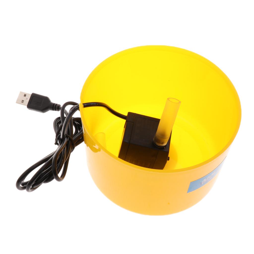 Pet Fountain Cat Dog Water Dispenser with Pump Automatic Water Bowl Fountain