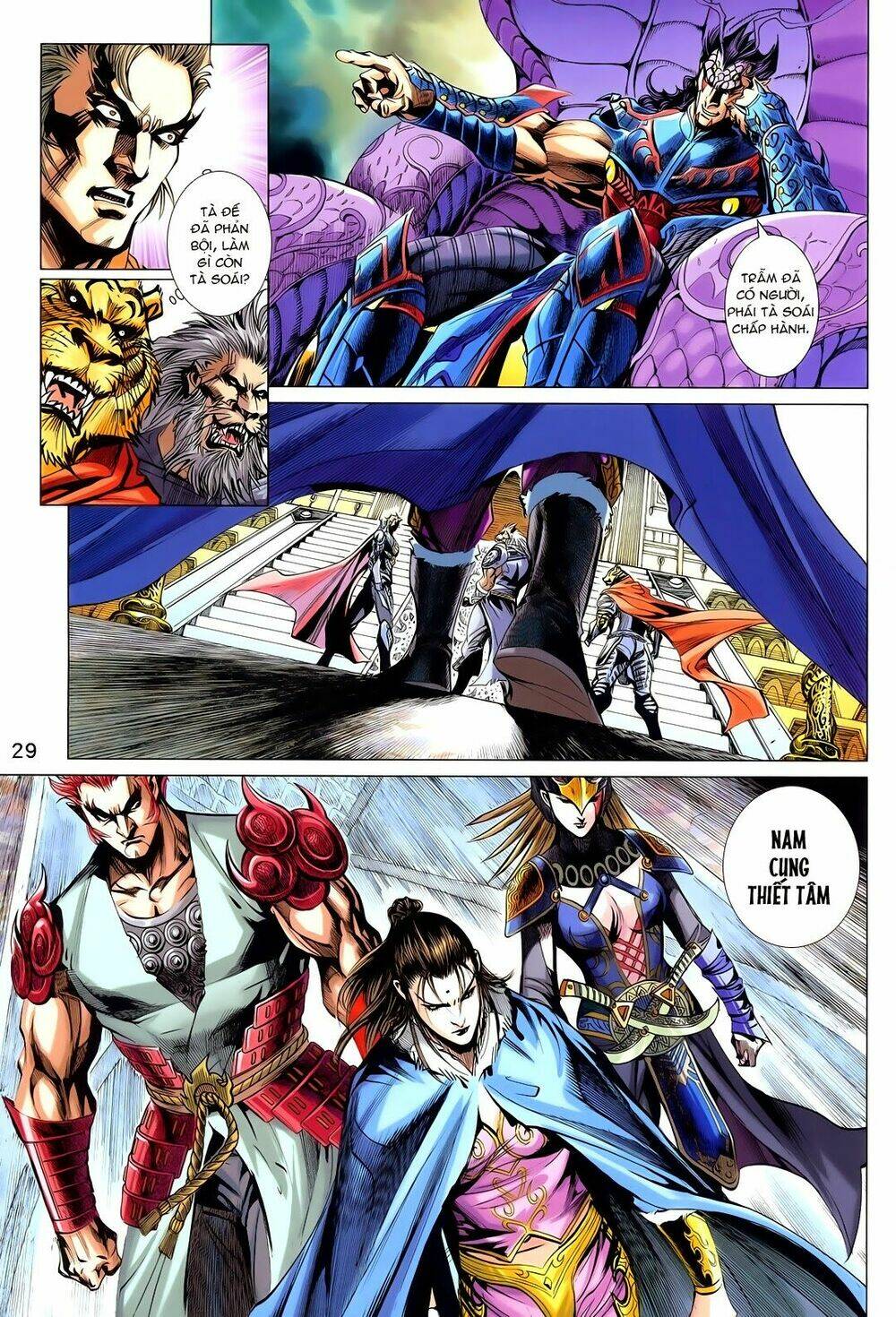 thần binh vấn thiên chapter 18 28