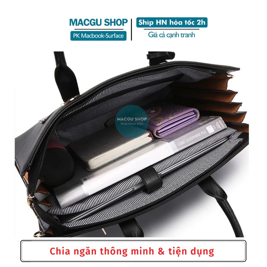 Túi xách macbook-laptop cho nữ chính hãng KINMAC-Túi đựng laptop thời trang, cao cấp