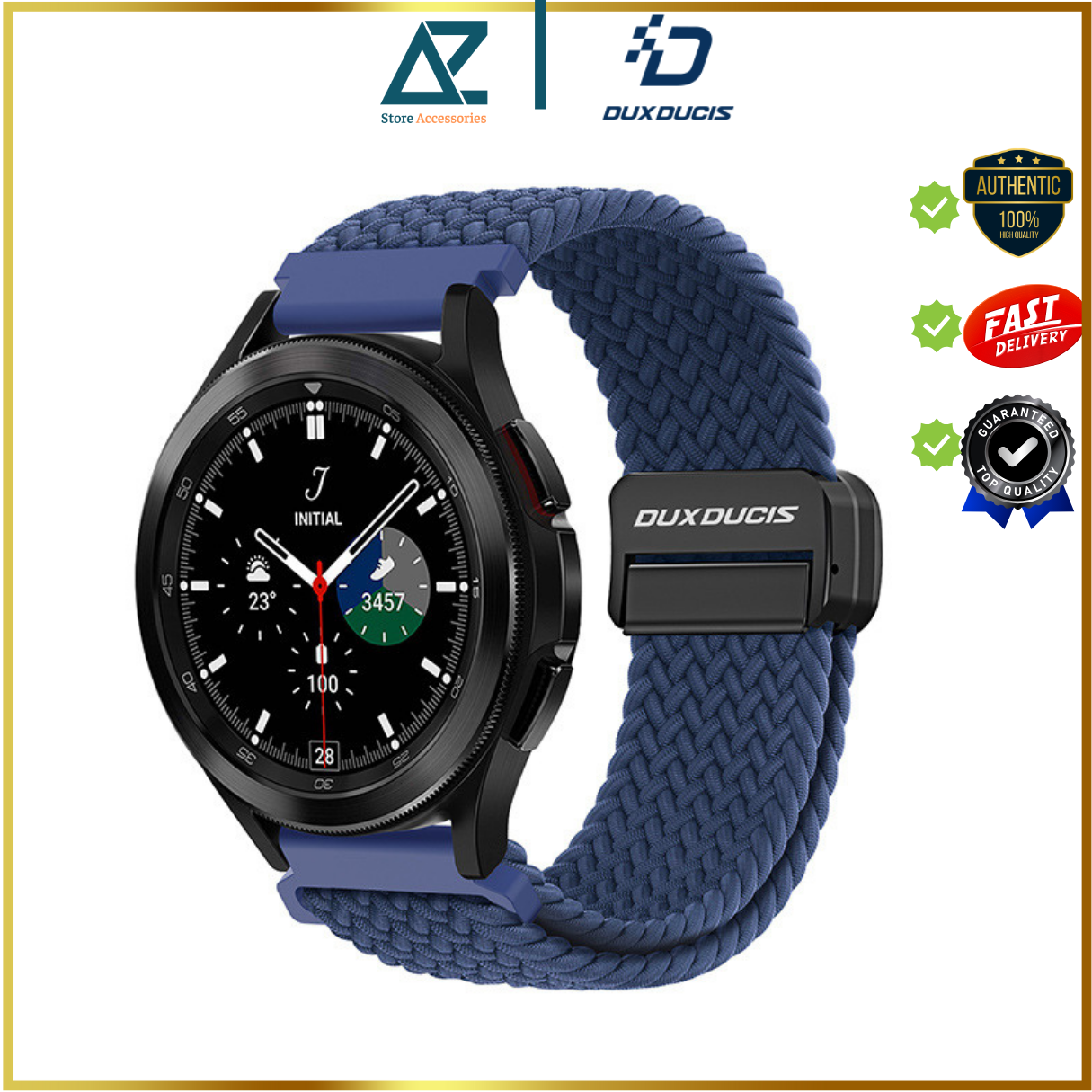 Dây đeo Vải Dệt Dux Ducis Mixture Pro Series Dành Cho Galaxy Watch/ Garmin/ Huawei/ Amazfit/ Xiaomi Watch/ Honor Watch_ Hàng chính hãng