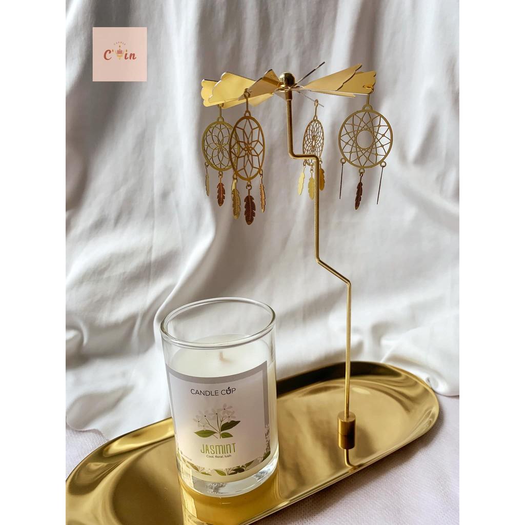 Charm Chong chóng xoay BOHO VINTAGE - Phụ kiện nến thơm trang trí nến và nhà cửa