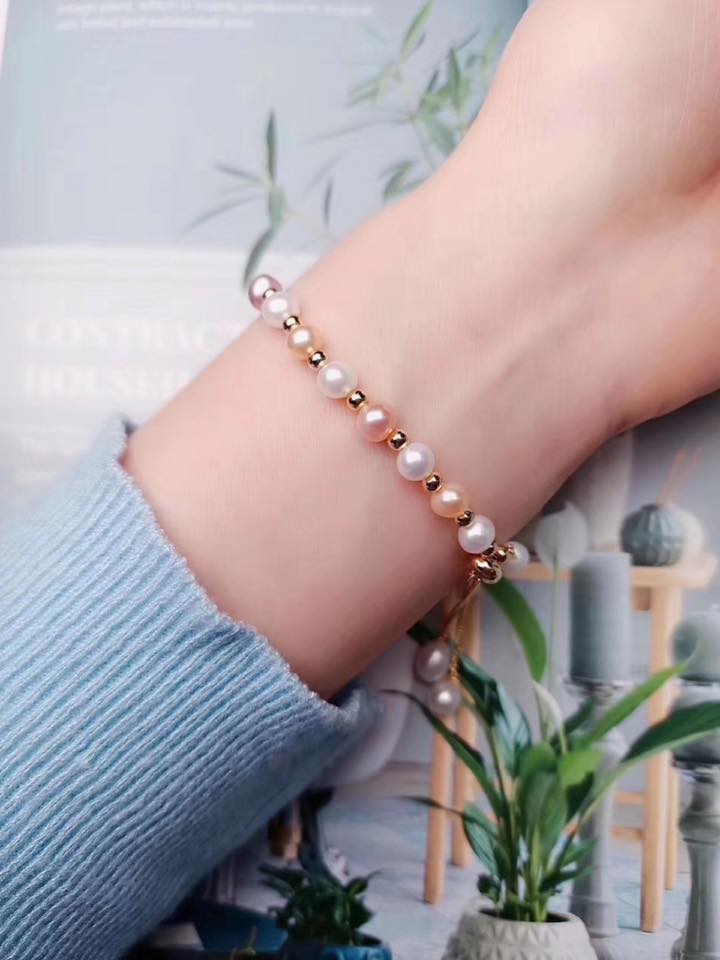 Vòng, lắc đeo tay ngọc trai nuôi tứ quý
