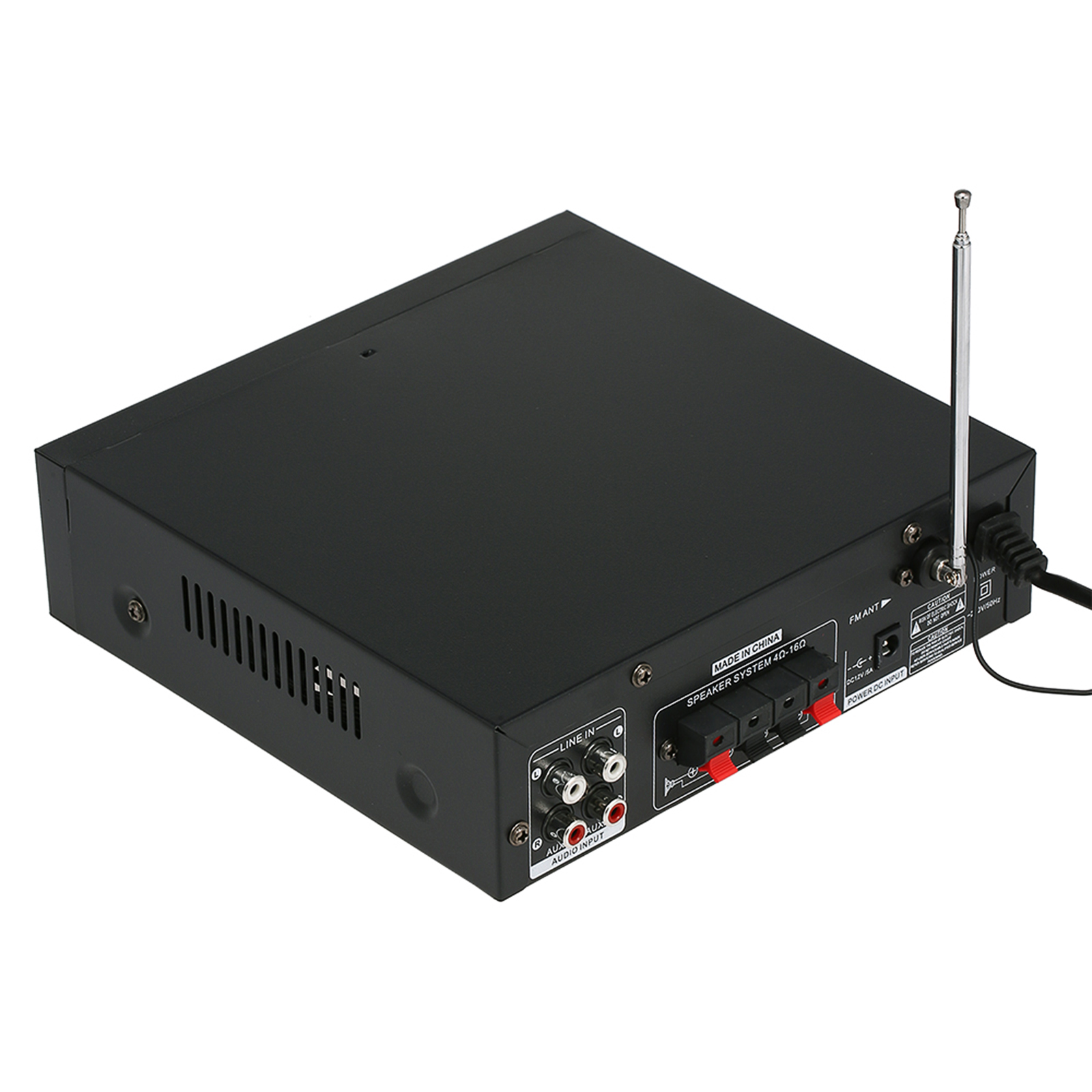 Bộ khuếch đại âm thanh kĩ thuật số nhỏ 12V / 220V có khe cắm SD,máy nghe nhạc MP3 FM Radio