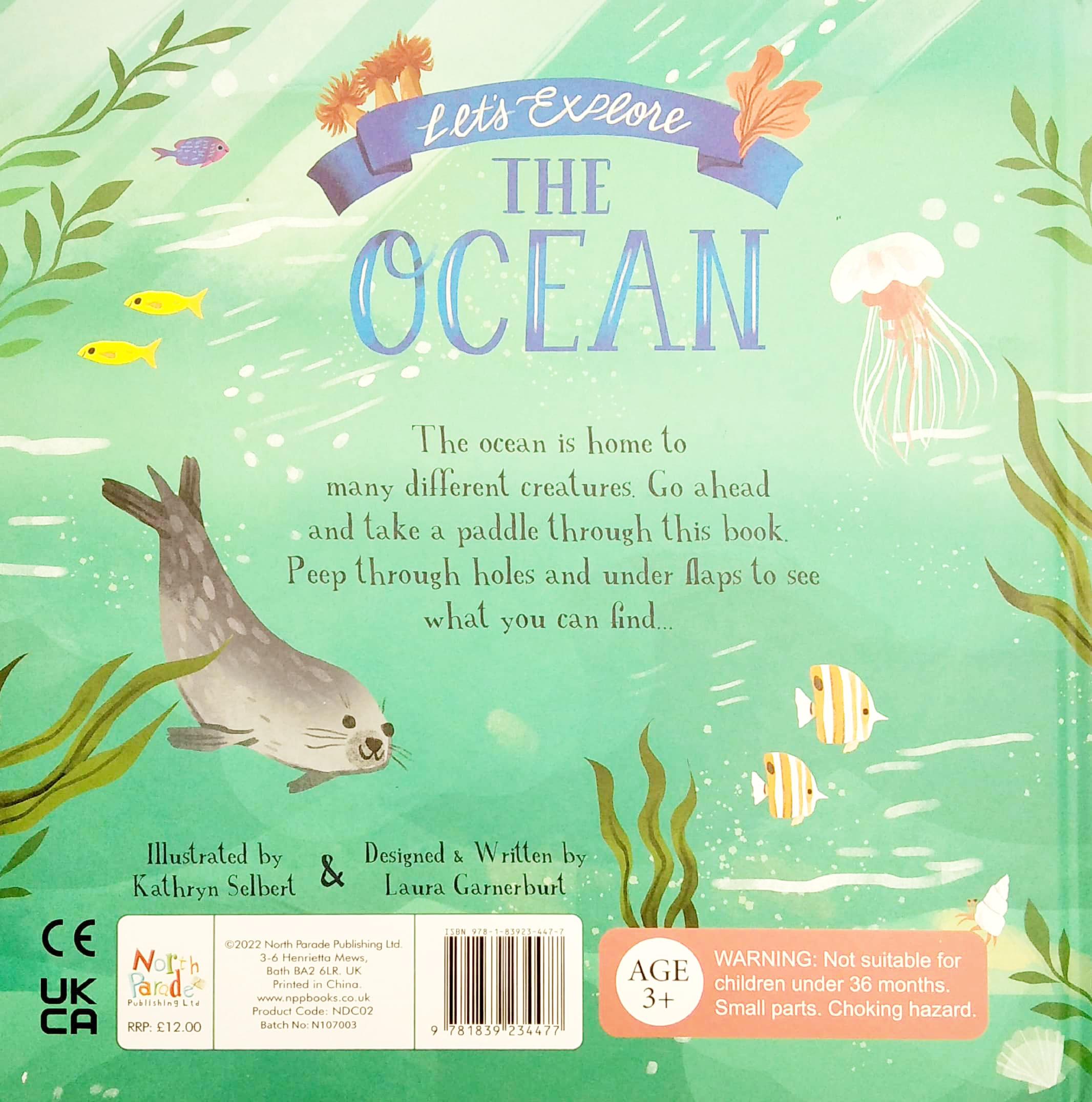 Nature Die-cut Book - Let's Explore! The Ocean