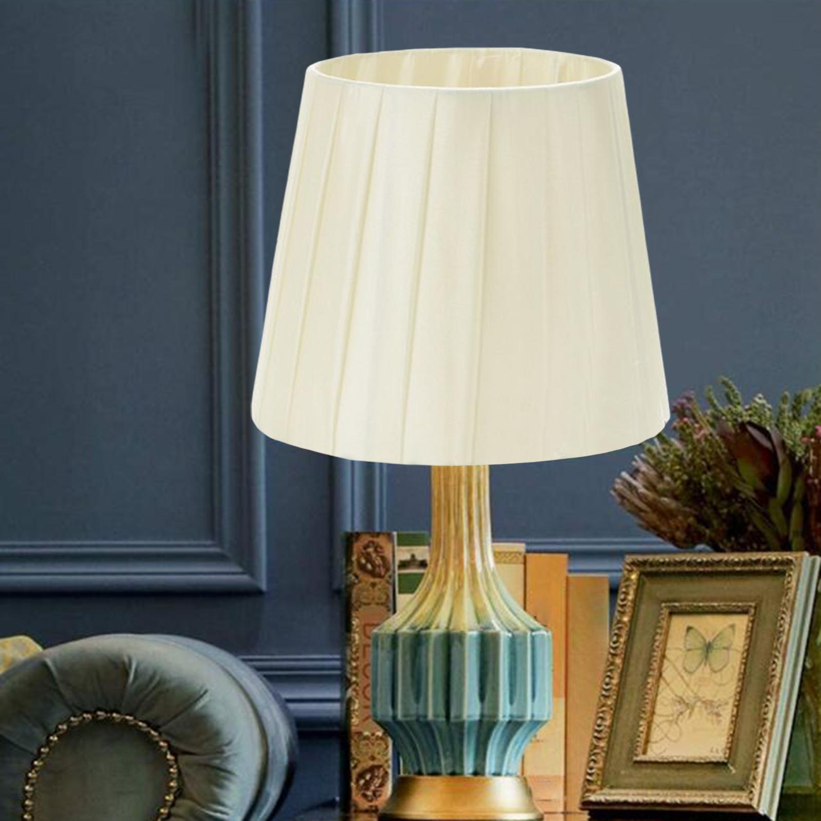 Table Lamp Shade Clip on Lampshade Nordic Modern Decorative Fabric Lampshade