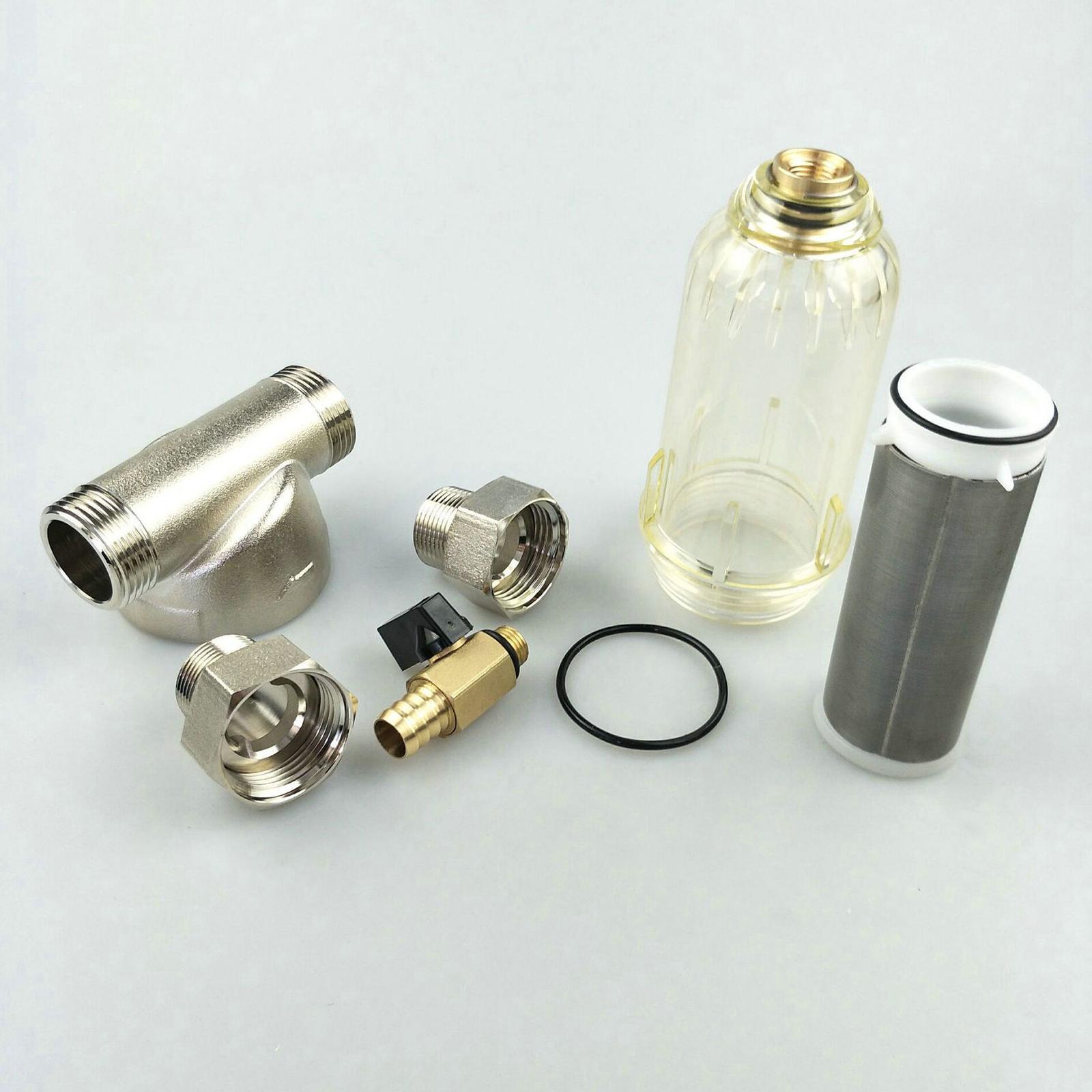 Household Mesh Down Water Filter System Sediment Water Filter 1/2inch