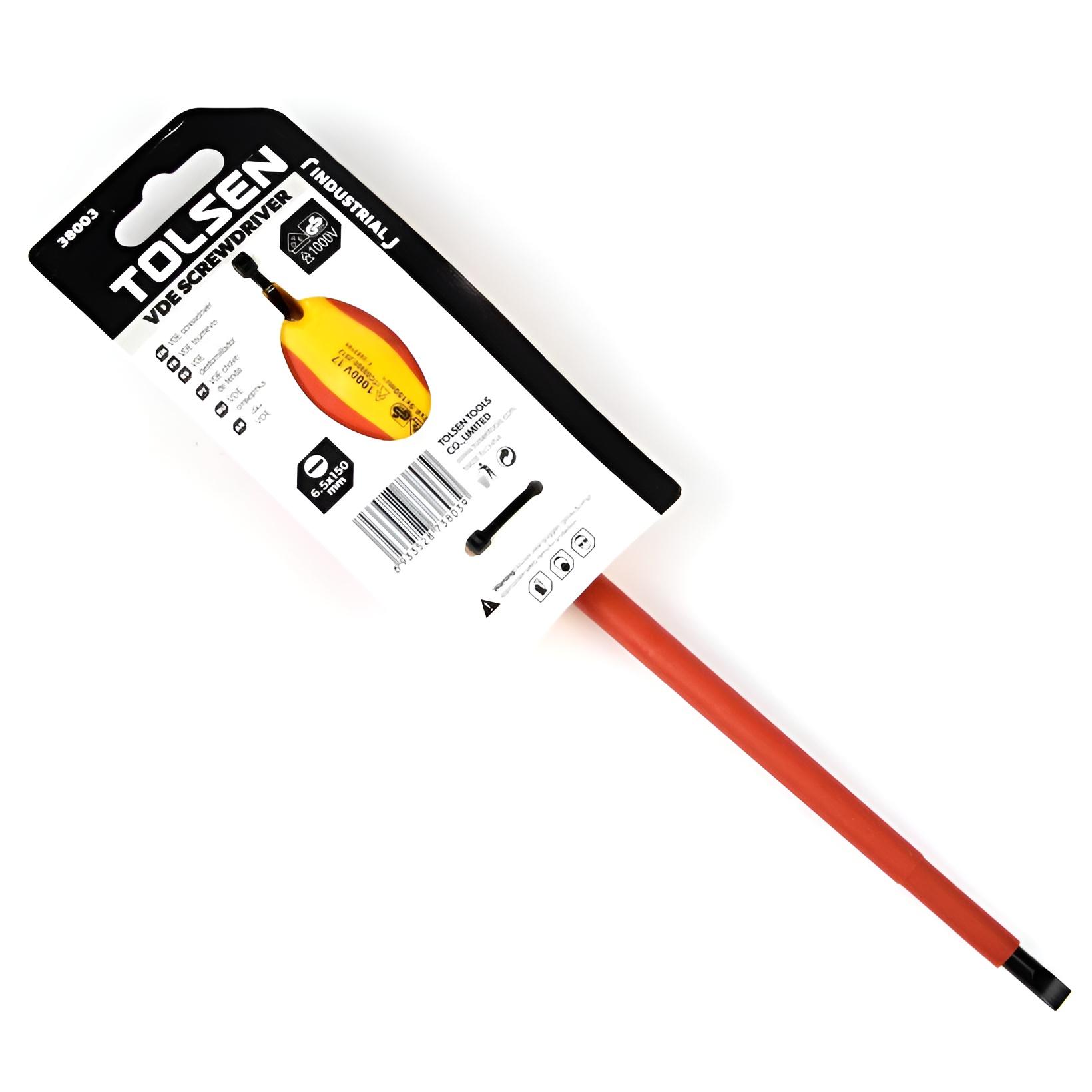 TUA VÍT CÁCH ĐIỆN 4.0*100MM TOLSEN 38001 - HÀNG CHÍNH HÃNG