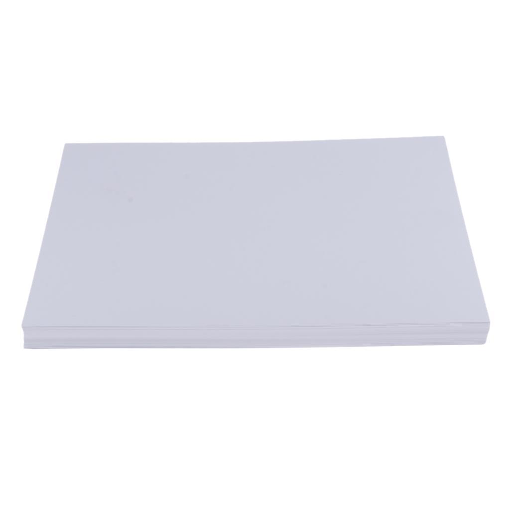 50pcs Clear Paper Painting Writing Paper A4/A5/A3 White Paper 50 Sheets