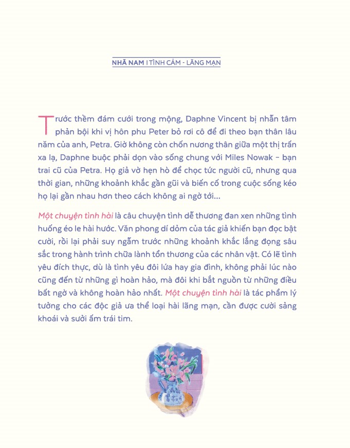 Sách - Một chuyện tình hài (Emily Henry) (Nhã Nam Official)