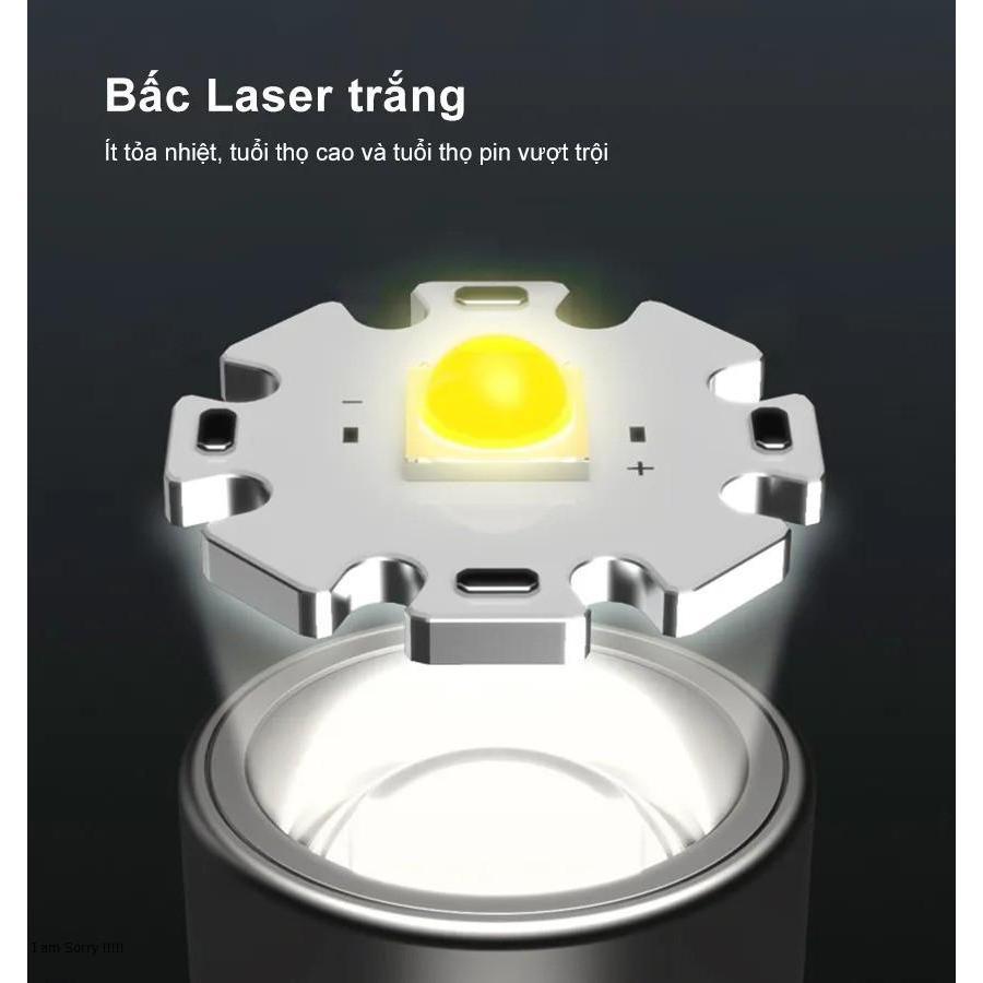 Đèn Pin Sạc Led Cob 4 Chế Độ Siêu Sáng Xst- 836 Dài 17Cm Có Móc Treo