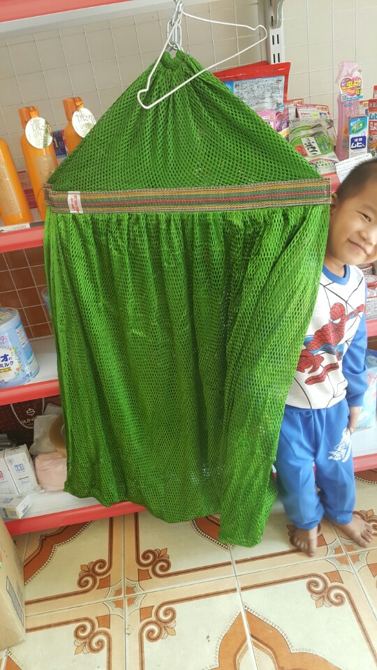 Khung VÕNG XẾP INOX + lưới