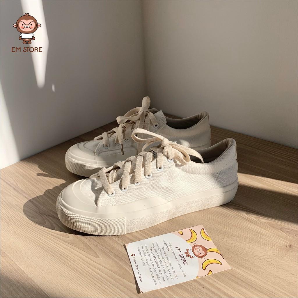 GIÀY BASIZ SNEAKER - MŨI TRÒN VIỀN CAO CHỐNG BẮN DỄ PHỐI ĐỒ ĐI CHƠI ĐI HỌC ĐẾ 2CM