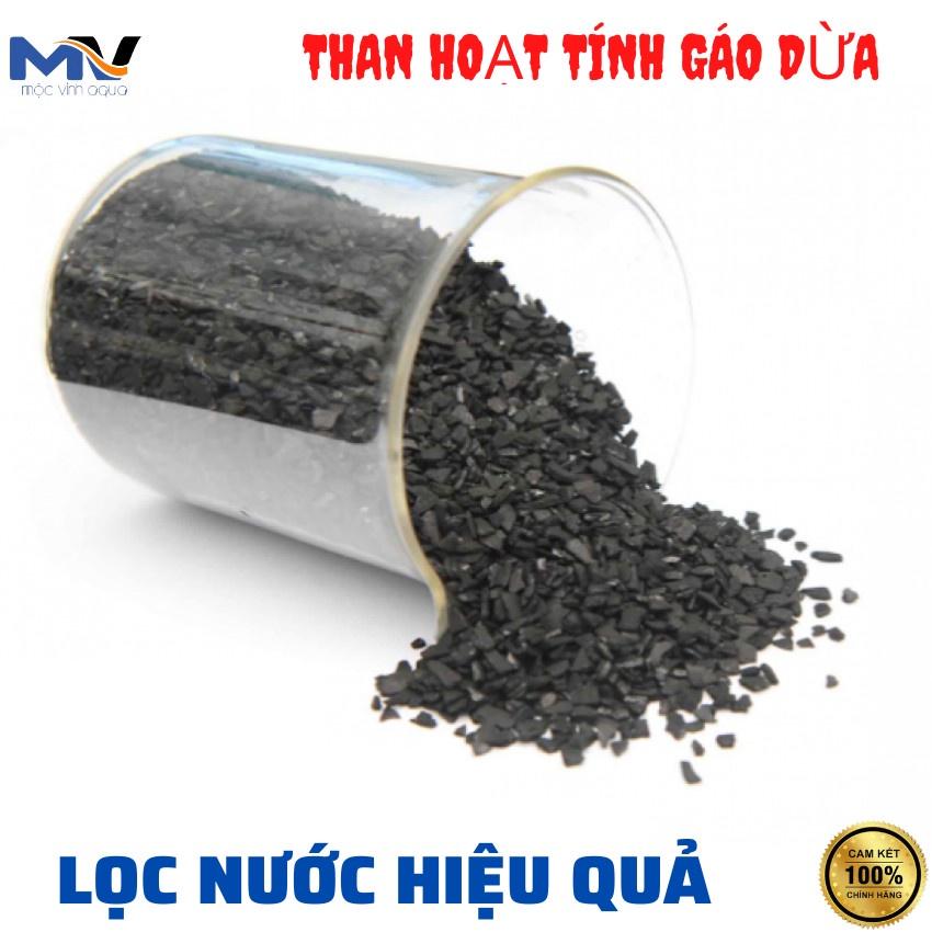 Than hoạt tính gáo dừa lọc nước, khử clo, tạp chất, độc tố, làm sạch nước