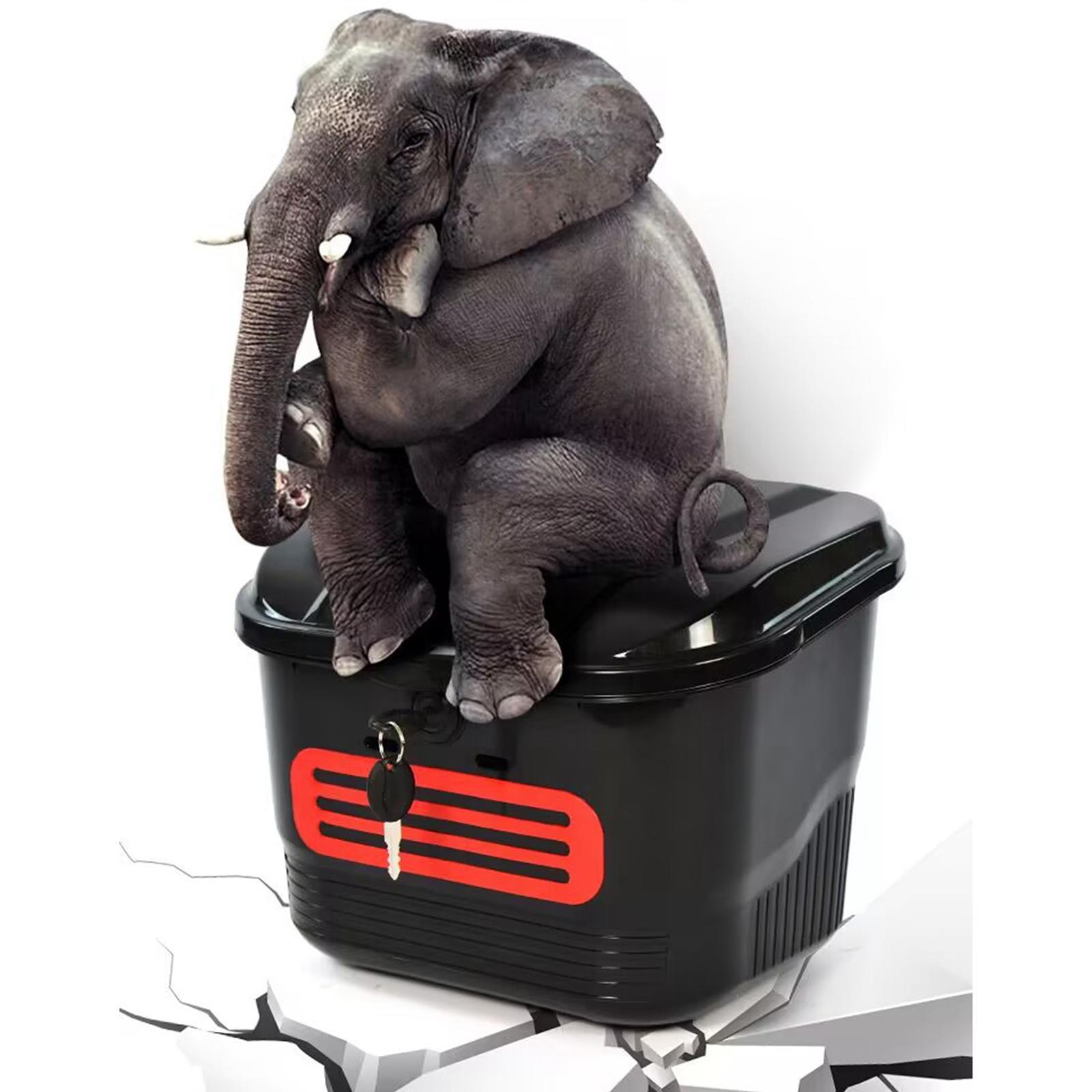 Bike Basket with Lock Container Waterproof Holder Accessories  Basket