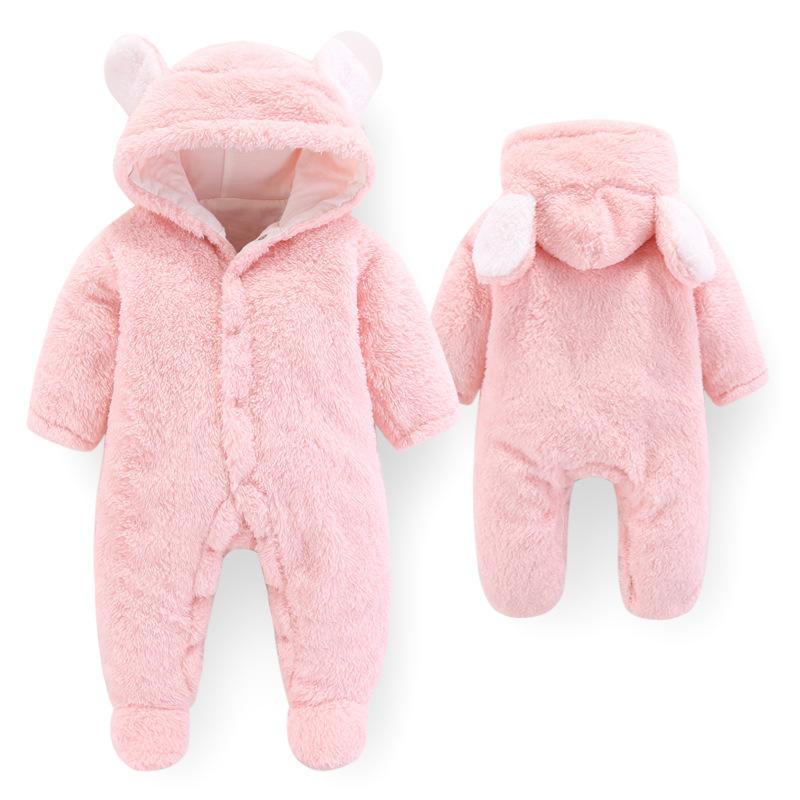 LZH Trẻ Mùa Đông Bộ Áo Liền Quần Cho Bé Snowsuit Trẻ Sơ Sinh Bé Trai Bé Gái Romper Áo Liền Quần Cho Bé Ấm Áp Jumpsuit Quần Áo Sơ Sinh Giáng Sinh Trang Phục