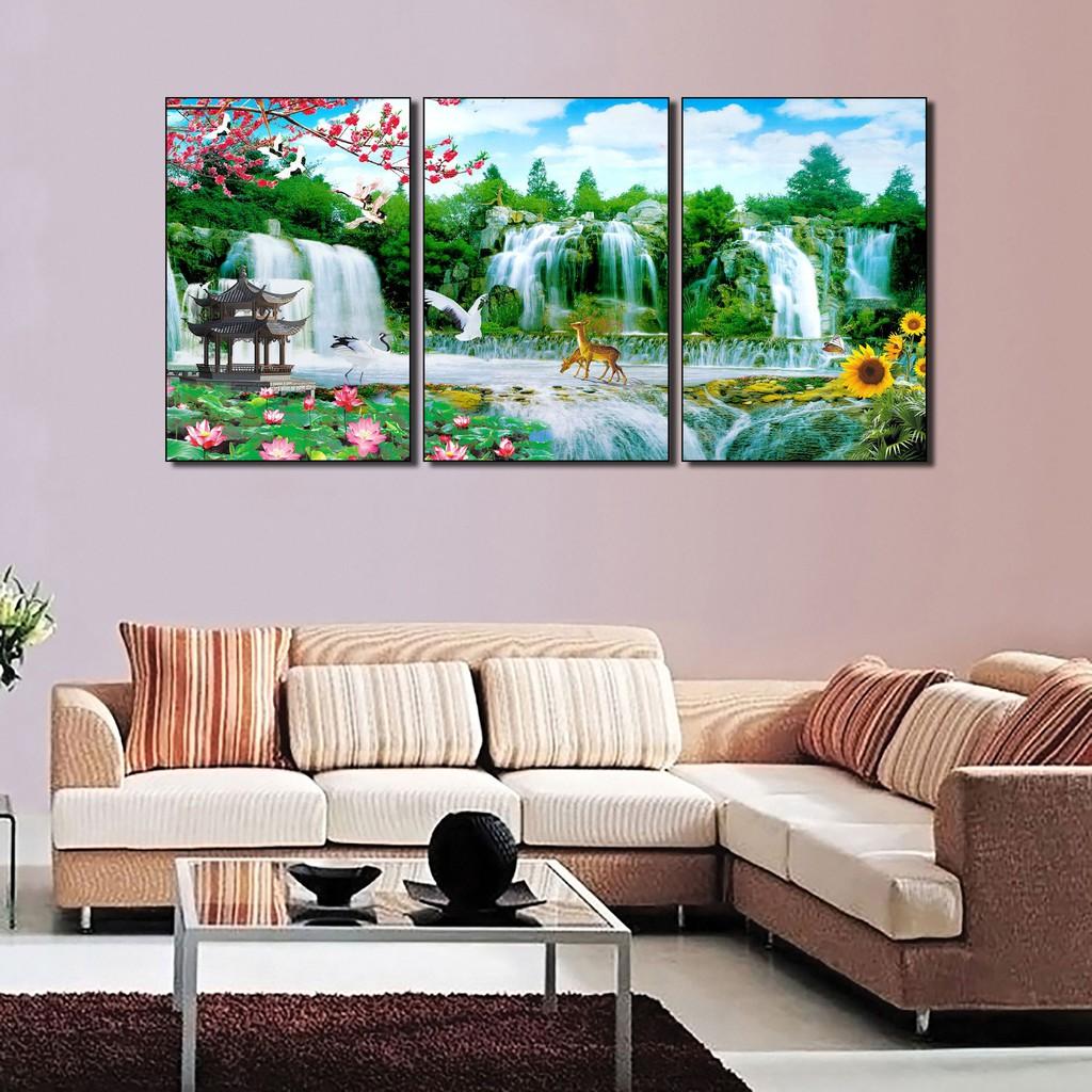 Tranh phong cảnh - tranh 3D phong thủy treo tường đẹp