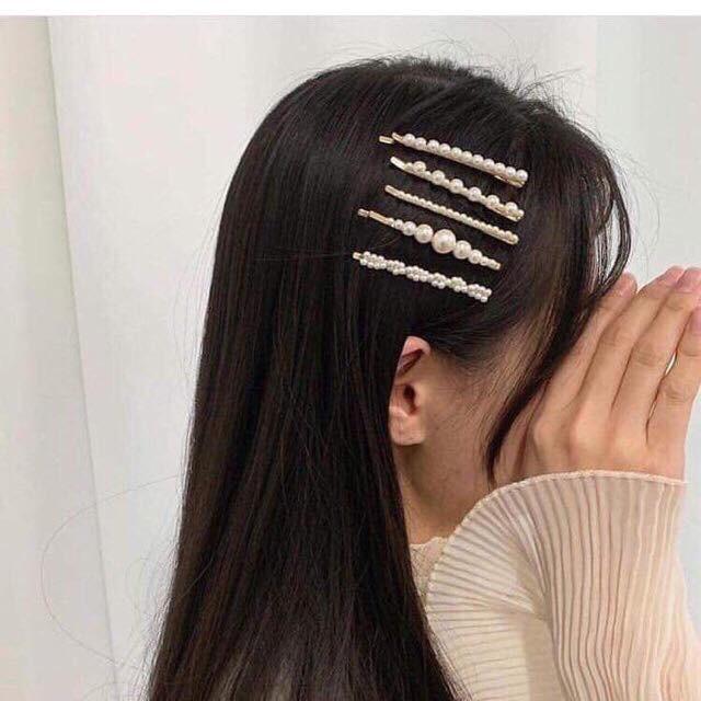 Set 5 Kẹp Tóc Hàn Quốc Siêu Xinh
