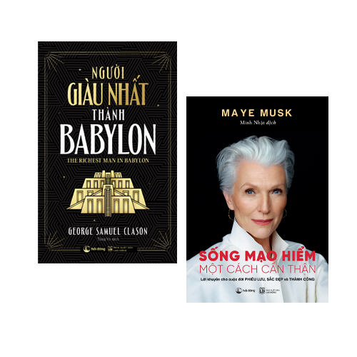 Combo Sống mạo hiểm một cách cẩn thận + Người giàu nhất thành Babylon
