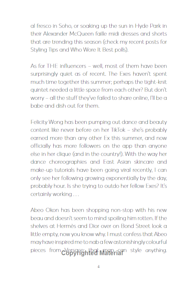 Sách ngoại văn: The Exes