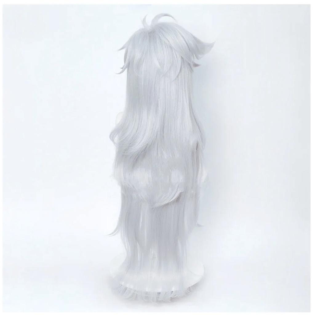 [Sẵn] Wig/Tóc giả cosplay Razor - Genshin Impact màu xám bạc [Miu Cosplay