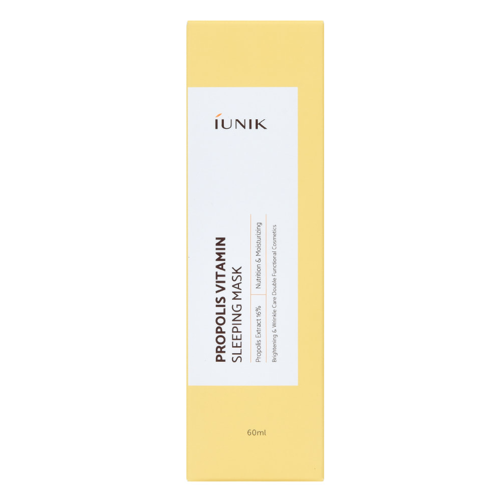 Mặt nạ ngủ keo ong IUNIK Propolis Vitamin Sleeping Mask 60ml