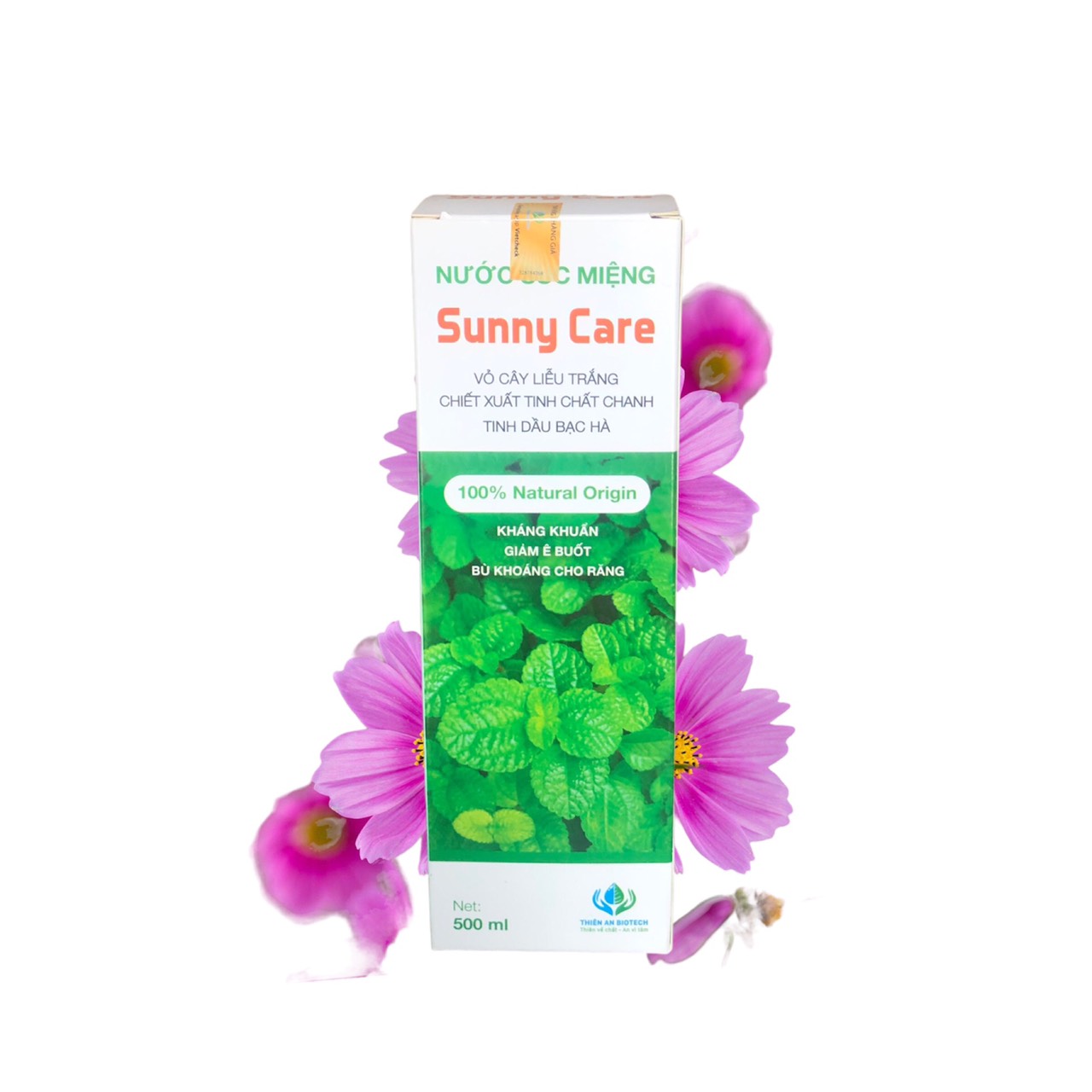 Nước Súc Miệng Sunny Care, Răng Giảm Ê Buốt, Bù Khoáng Cho Răng, ch500ml