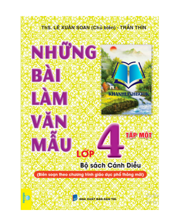 Sách - Những Bài Làm Văn Mẫu Lớp 4 - Biên soạn theo chương trình GDPT mới - Cánh Diều