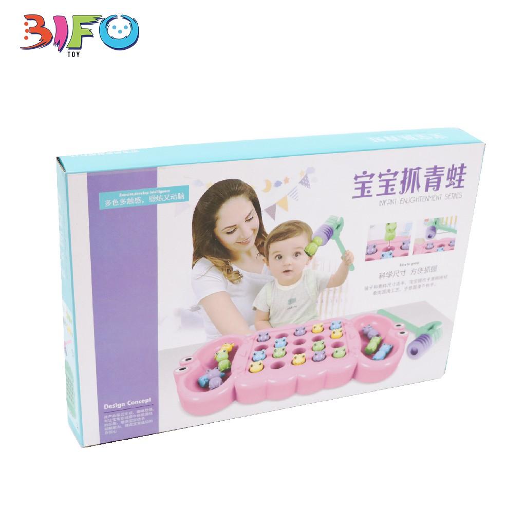 Đồ chơi bắt ếch giúp trẻ phản xạ nhanh kích thích trí não