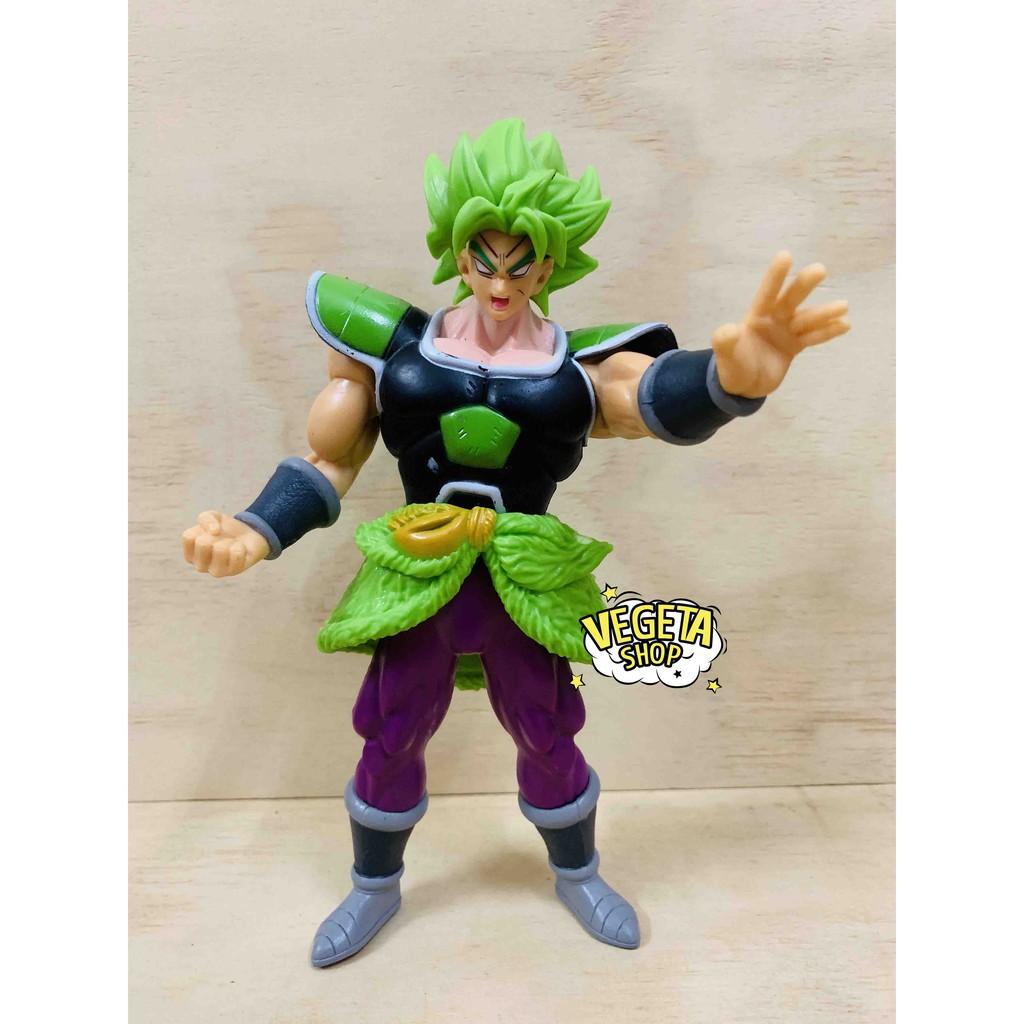 Mô hình Dragon Ball Super - Mô hình Broly Super Saiyan Green - Broly tóc xanh lá cây - Cao 18cm