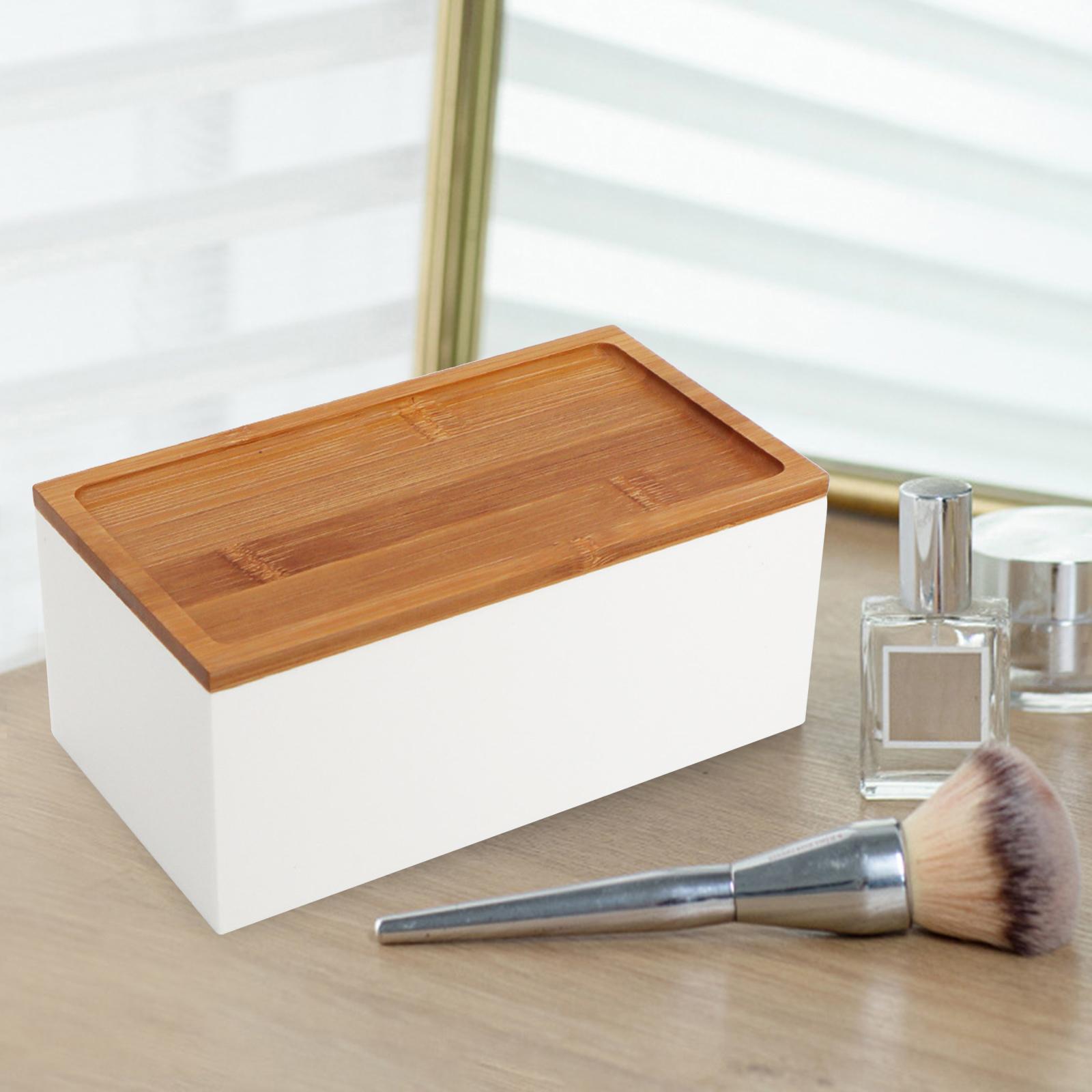 Desk Organizer Durable Portable Cosmetic Storage Box for Vanity Dresser Desk