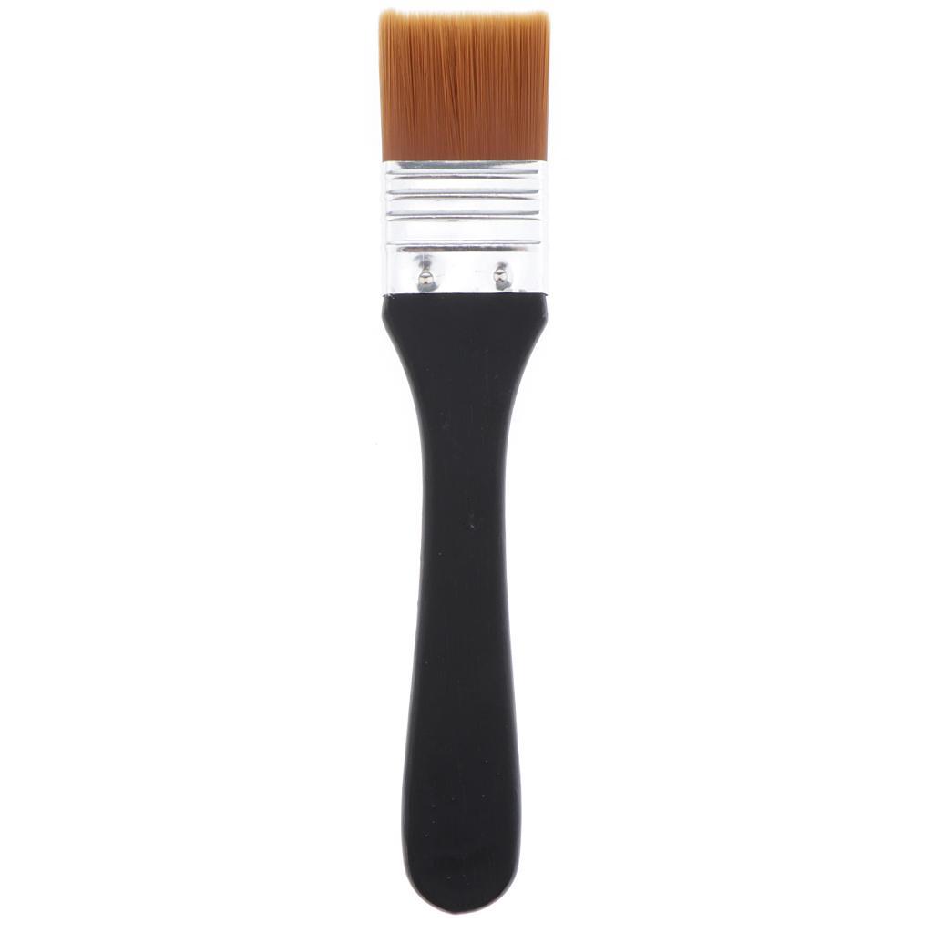 3-4pack High quality nylon brush, watercolor, acrylic painting brush. 3cm width