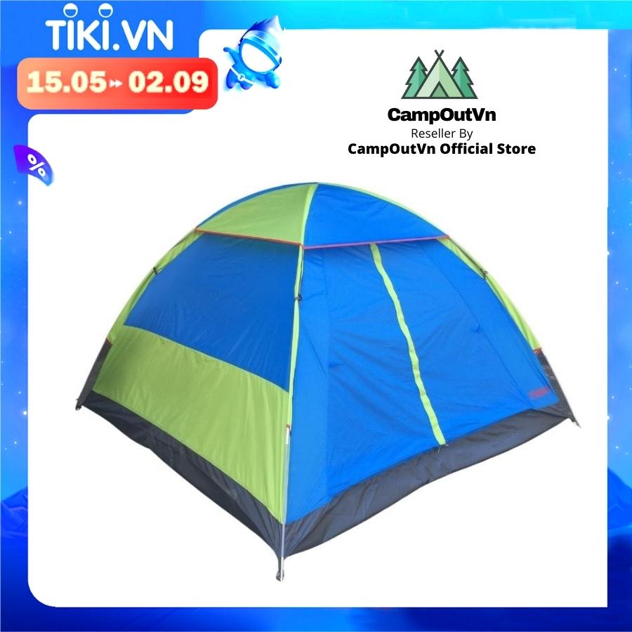 Lều du lịch Campoutvn dã ngoại cắm trại 4 người chống thấm tốt chất vải xịn bền khó rách chất lượng tốt nhất trong phân khúc giá A342