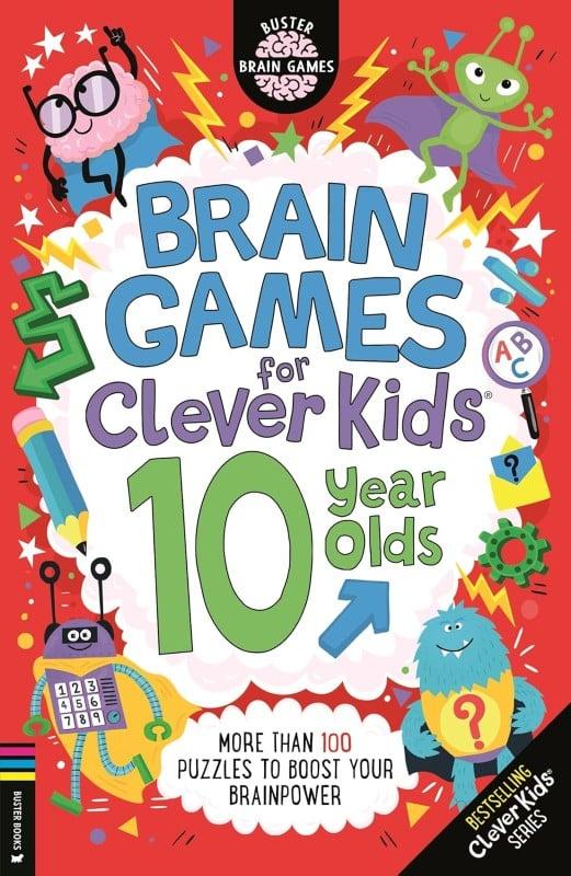 Sách Brain Games For Clever Kids 10 Year Olds