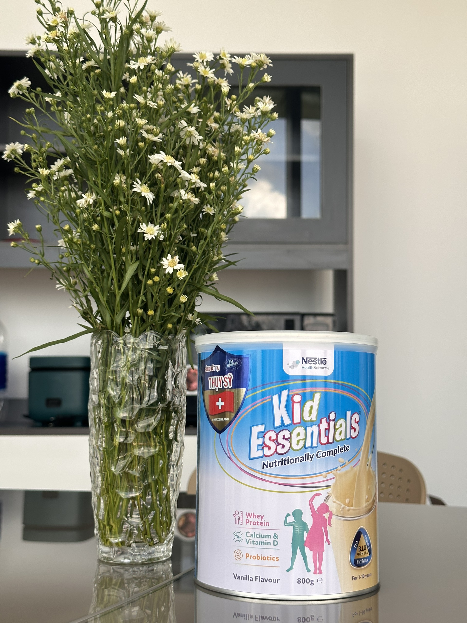 Combo 6 Lon Sữa Kid Essentials Cho Trẻ Biếng Ăn, Chậm Tăng Cân 800g - Bao Bì Mới [NHẬP KHẨU CHÍNH HÃNG]