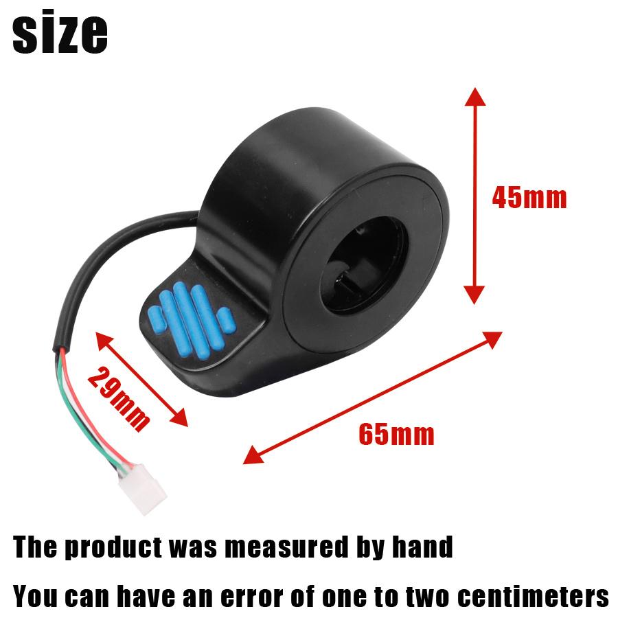 Máy gia tốc máy tăng tốc xe tay ga phổ biến phanh ga cho NineBot ES1 ES2 ES3 ES4 SCOOTER PHỤ TÙNG PHỤ TÙNG Color: Accelerator Throttle