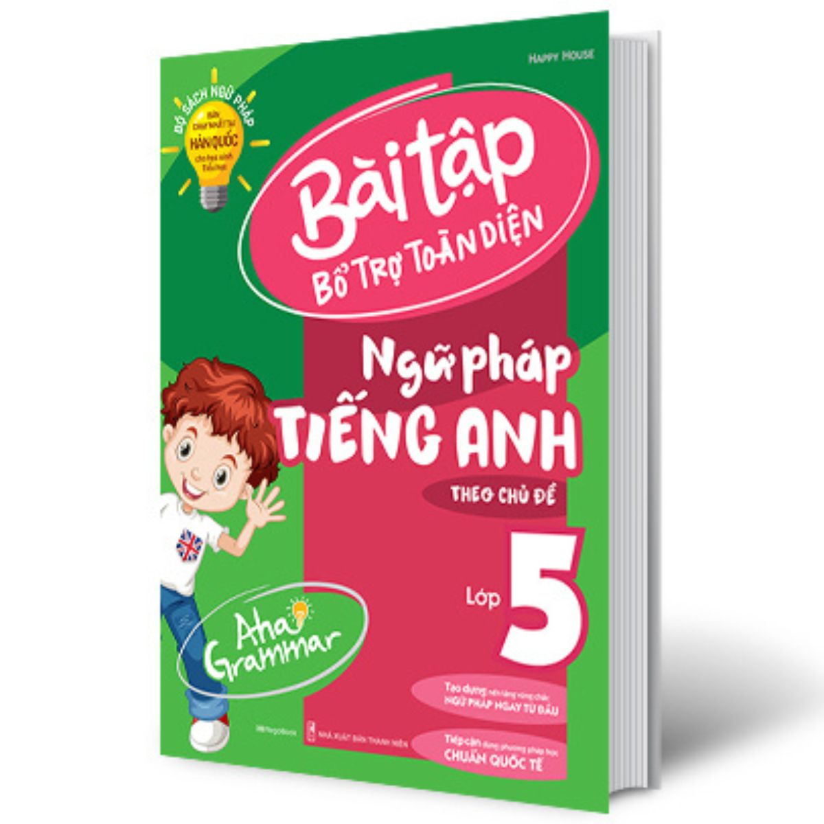 Combo Aha Grammar - Toàn Diện Ngữ Pháp Tiếng Anh Lớp 5 Theo Chủ Đề