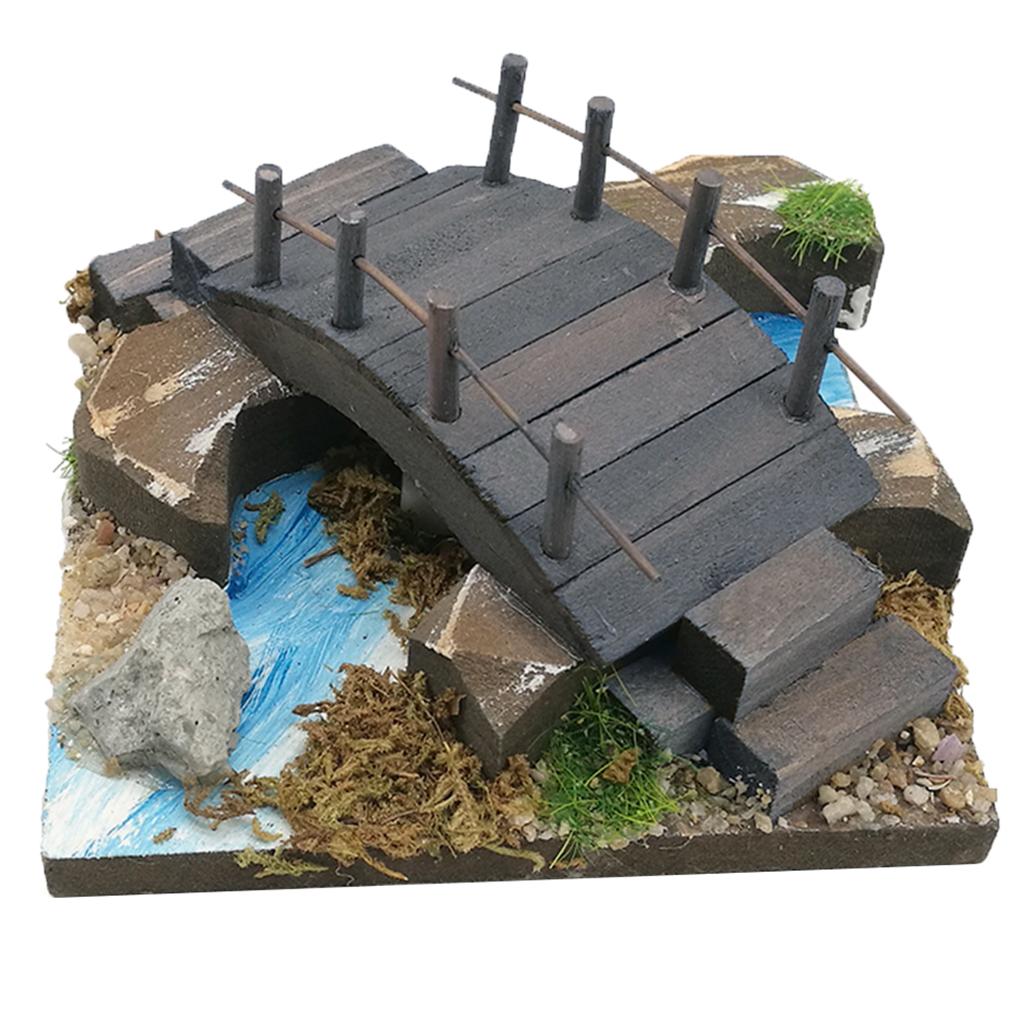 Mini Garden Building Micro Landscape for 1:12 Dollhouse Home Yard Decoration